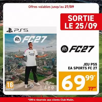 Trafic (valable jusqu'au 27-09)
