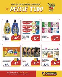 Catálogo Quartetto Supermercados Página 12: Creme dental colgate total €12,98, Lava-roupas líquido minuano €26,49
