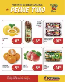 Catálogo Quartetto Supermercados Página 3: Ameixa nacional perboni bandja €10,98, Kiwi bandeja €14,98