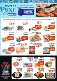Folheto Comper Página 1: Posta tambacu kg €29,90, Tambacu Inteiro s/ Escamas s/ Espinha kg €27,90