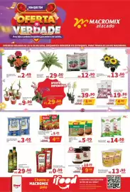 Catálogo Macromix Atacado semana 39 Página 1: Molho de tomate tomarelli sachê €0,99, Substrato para Plantas Verdão €12,90
