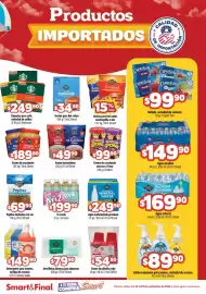 Catálogo Smart & Final semana 39 Página 5: First Street Avena instantánea €49,90, Smucker's Goober €99,90