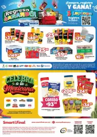 Catálogo Smart & Final semana 39 Página 8: Best Foods Mayonesa €206,90, Del Valle Jugo o néctar €37,50