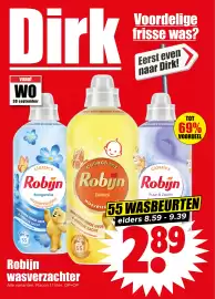 Dirk folder week 40 Pagina 1: Robijn wasverzachter €2,89