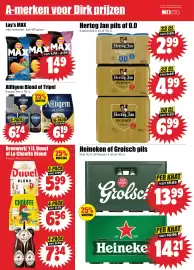 Dirk folder week 40 Pagina 16: Lay's MAX €1,49, Heineken of Grolsch pils €13,99