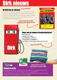 Dirk folder week 40 Pagina 5: Dirk nieuws Op Dirk kun je rekenen ook als werkgever! Geen werkervaring? Geen probleem. Je