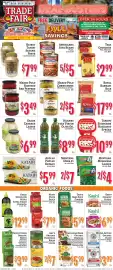 Trade Fair Supermarket weekly ad week 39 Page 3: Marco Polo cornichons with garlic & dill €5,00, Royal basmati rice €17,99
