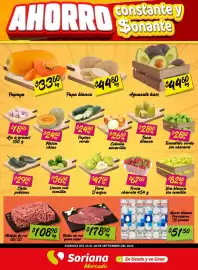 Folleto Soriana Mercado Página 1: Aguacate hass €4.480,00, Precissimo Huevo blanco €51,50