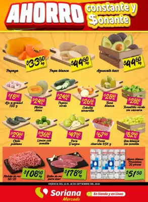 Soriana Mercado (válido hasta 28-09)
