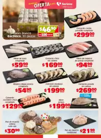 Folleto Soriana Híper Página 5: Filete de mojarra de granja congelado €94,90, Camarón cocido pacotilla congelado €299,00