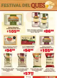 Folleto Soriana Híper Página 6: Campo de Oro queso chester jalapeño €94,90, Campo Menonita Queso manchego o Chihuahua €86,90