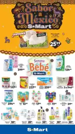 Catálogo S-Mart Página 1: Nestlé Nan Optimal Pro 3 €394,99, Huggies o Kleenbebe