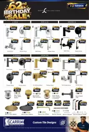 K Carrim catalogue Page 13: Shower Mixer €849,00, Kitchen Mixer €1.299,00