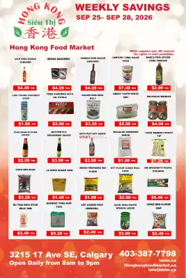 Hong Kong Food Market weekly ad (valid until 28-10)