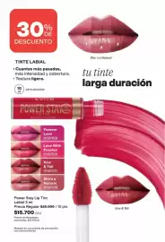 Catálogo Avon Página 35: Avon - power stay lip tint (158760, 158759, 158707, 158705) €15.700,00