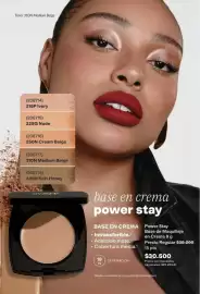 Catálogo Avon Página 37: Base en crema power stay €30.500,00