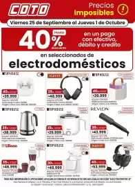 Catálogo Coto semana 39 Página 1: Mm - auriculares gaming h2002d €53.999,00, Origen - pava eléctrica hhb8702d €38.999,00