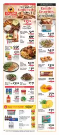 ShopRite flyer week 39 Page 1: Fresh Tilapia Fillet €4,99, Pork Butt Roast €1,99