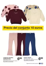 Catálogo Zeeman Página 10: La vie est belle La vie est belle vis et be Precio del conjunto 10 euros Suéter y leggings