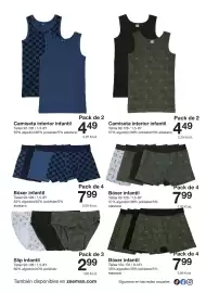 Catálogo Zeeman Página 24: Bóxer infantil €7,99, Bóxer infantil €7,99