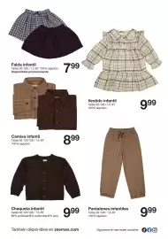 Catálogo Zeeman Página 6: Camisa infantil €8,99, Falda infantil €7,99