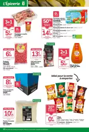 Catalogue Promocash page 10: LE STER Madeleines coquille €5,30, SAXO Sucre en poudre en bûchettes €8,29