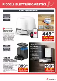 Volantino Comet Pagina 19: Robot Robot aspirapolvere e lavapavimenti Roomba Plus 515 Combo + Autowash™ Dock €199,99