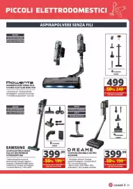 Volantino Comet Pagina 23: Rowenta Aspirapolvere Senza Filo X-Force Flex €249,50