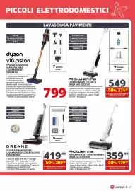 Volantino Comet Pagina 27: Rowenta Aspirapolvere + Lavapavimenti senza fili GZ7035K0 €179,99