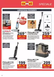 Volantino Comet Pagina 28: Rowenta lavapavimenti senza fili senza filo GZ5035 €99,50