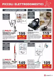 Volantino Comet Pagina 29: Polti Vaporetto scopa a vapore con pulitore portatile SV650_Style €74,50