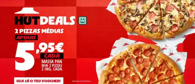 Folheto Pizza Hut Página 1