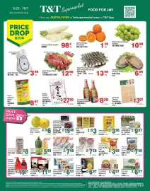 T&T Supermarket flyer week 39 Page 1