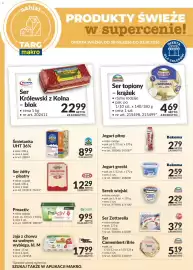 Makro gazetka tydzień 40 Strona 1: Ser Gouda €12,29, Śmietanka UHT 36% Łowicz €8,99