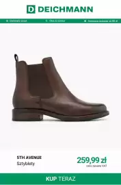 Deichmann gazetka tydzień 39 Strona 3: Sztyblety 5th Avenue €259,99