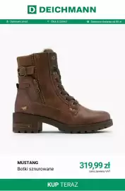 Deichmann gazetka tydzień 39 Strona 5: Botki sznurowane Mustang €319,99