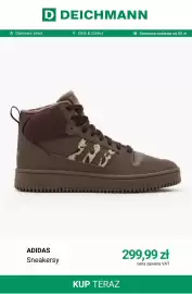 Deichmann gazetka tydzień 39 Strona 8: Sneakersy Adidas €299,99