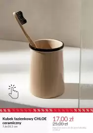 Homla gazetka tydzień 39 Strona 7: Kubek łazienkowy Chloe ceramiczny €17,00