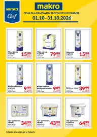 Makro gazetka Strona 1: Białko w płynie bez konserwantów €9,89, Liquid Egg Yolk Ouf €39,99