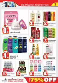 Dream Land Center catalogue week 39 Page 3: Ponds cream €0,99, Nivea shower gel €4,99