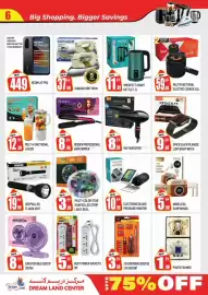 Dream Land Center catalogue week 39 Page 6: 6 Big Shopping. Bigger Savings 4GB RAM 128GB ROM 6000 MAH BATTERY 1 YEAR