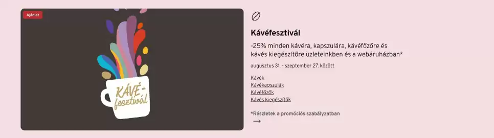Tchibo akciós újság Oldal 1