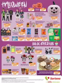 Folleto Soriana Híper semana 39 Página 8: Figura decorativa catrín o catrina MDF €299,00, Bubulubu mini €62,90