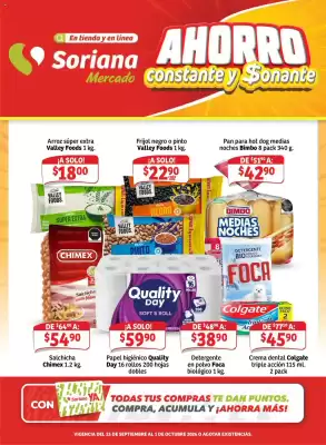 Soriana Mercado (válido hasta 1-10)