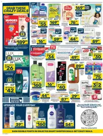 Pick n Pay catalogue Page 10: Always Ultra or Maxi Pads Assorted €75,00, Lifebuoy Hygiene Soap Assorted €30,00