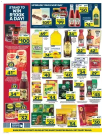 Pick n Pay catalogue Page 8: Nando's Peri-Peri Sauce Assorted €42,99, Maggi Flavoured Instant Noodles Assorted €54,00
