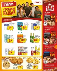 Catálogo Supermercados Rena Página 1: Kit Prata €270,00, Cerveja corona extra €6,24