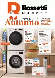 Volantino Rossetti Market Pagina 1: ➜ Rossetti MARKET BENVENUTO Autunno Offerte valide da VENERDÌ 25 SETTEMBRE a LUNEDÌ 26