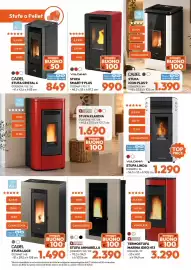 Volantino Rossetti Market Pagina 2: Stufa Linda Vulcana €1,29, Stufa Smart 9 Plus Vulcania €990,00