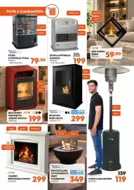 Volantino Rossetti Market Pagina 4: Biocamino Fiammetta Junior Statica GMR €199,00, Stufa a petrolio Dainichi €199,00